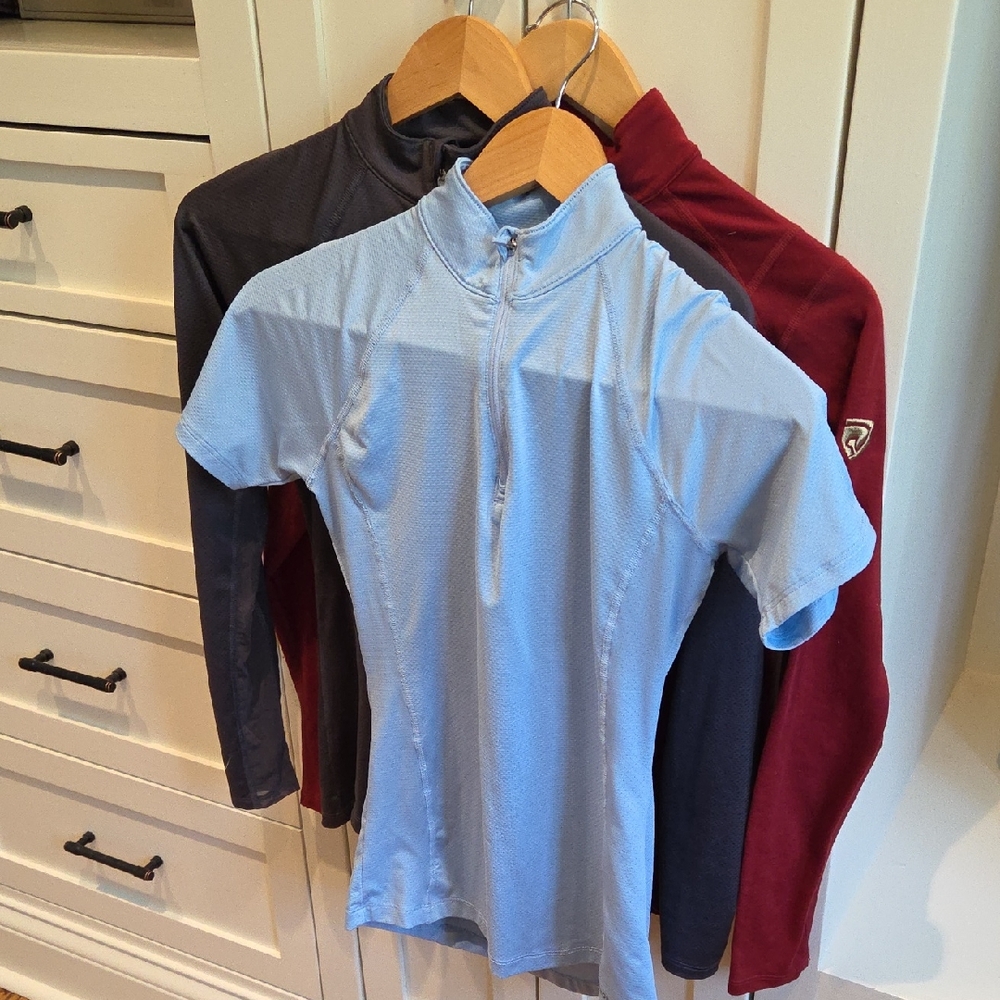 Noble Quarter-Zip Riding Shirt Bundle Size XS
